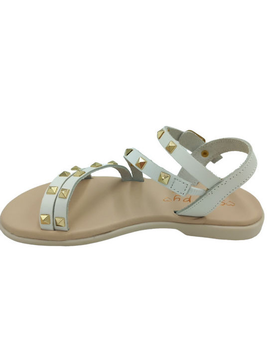 Scarpy Kinder Sandalen Weiß