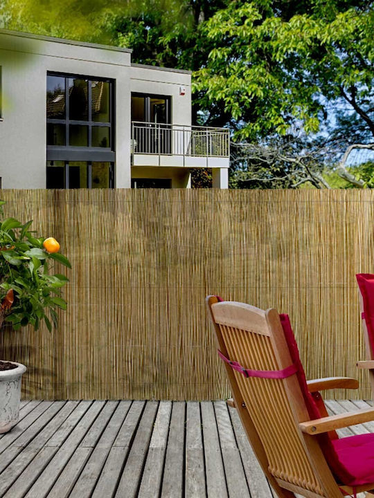 Nortene Premium Gard de Bambus Plastic cu Întregul Reed 1x3m