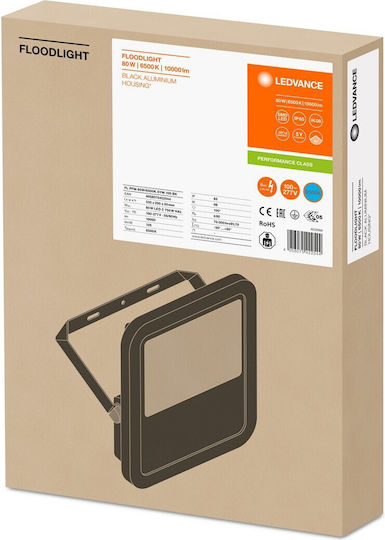 Ledvance Wasserdichter LED Flutlichter 80W Kaltweiß 6500K IP65