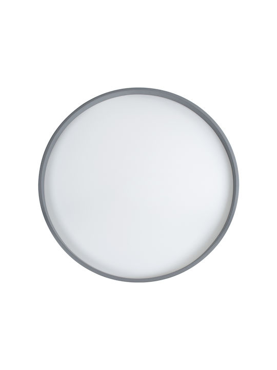 GloboStar Narnia Ceiling Mount Light 60cm Gray with Integrated LED and Remote Control
