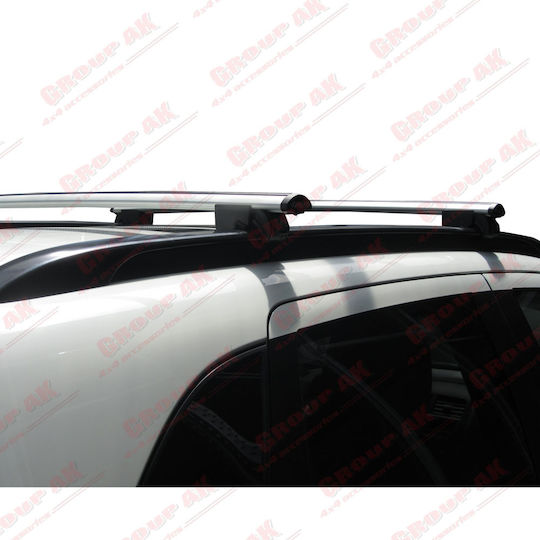 Farad Μπάρες Οροφής Μεταλλικές SM 057 για Toyota RAV 4 2006-2013 (Σετ με πόδια και κλειδαριά) Μαύρες
