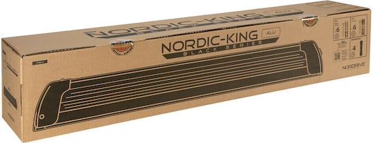 Nordrive Nordic King Car Ski Mounts 80εκ. Suitable for 6 Ski Pairs or 4 Snowboards