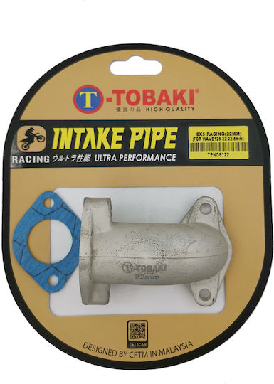 Tobaki Articulație de inducție a carburatorului Motocicletei Gât 22-24mm TPN08