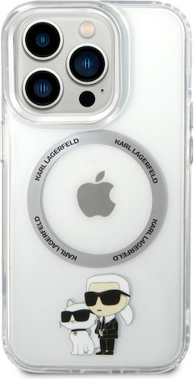 Karl Lagerfeld IML NFT Karl&Choupette Back Cover Σιλικόνης Διάφανο (iPhone 14 Pro Max)