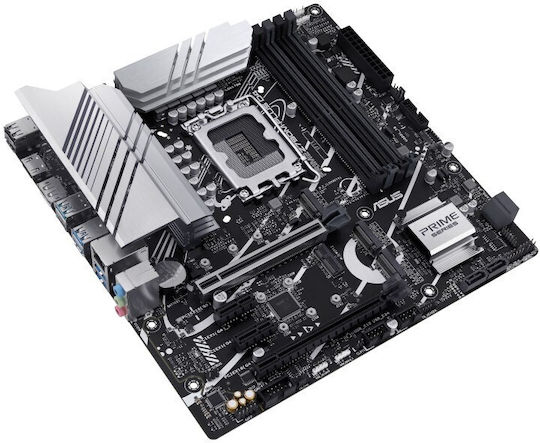 Asus Prime Z790M-PLUS D4 Дънна платка Micro ATX с Intel 1700 Сокет