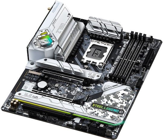 ASRock Z790 Steel Legend Wifi Motherboard ATX με Intel 1700 Socket 90-MXBKD0-A0UAYZ