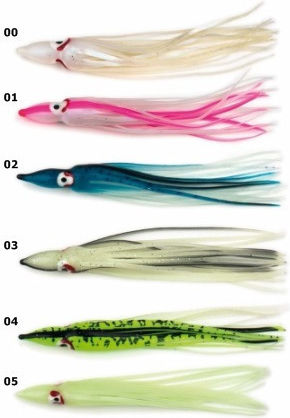 Behr UV Artificial Bait Octopuses Fluorescent 6.5cm 04
