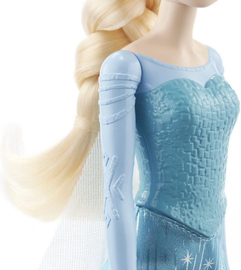 Mattel Păpușă Frozen Elsa Rochie Albastru-Deschis-Verde pentru 3+ Ani 30cm