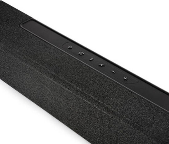 Polk Audio MagniFi MAX AX SR Soundbar 7.1.2 Bluetooth, HDMI και Wi-Fi 400W με Ασύρματο Subwoofer και Τηλεχειριστήριο Μαύρο