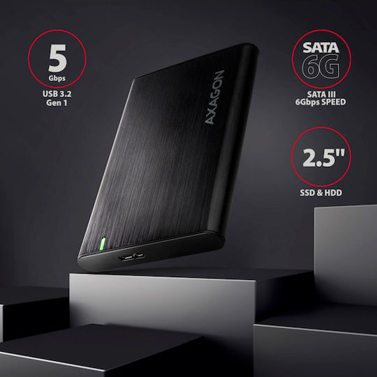 Axagon Θήκη για Σκληρό Δίσκο 2.5" SATA III με σύνδεση USB 3.1