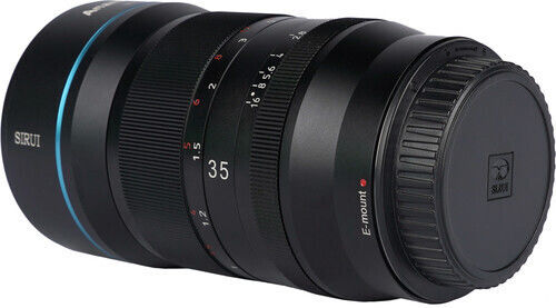 Crop Φωτογραφικός Φακός 35mm f/1.8 Super35 Anamorphic 1.33x Standard Zoom για Canon RF Mount Μαύρος