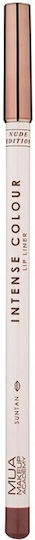 MUA Intense Colour Lip Liner Nude Edition Μολύβι Χειλιών Suntan