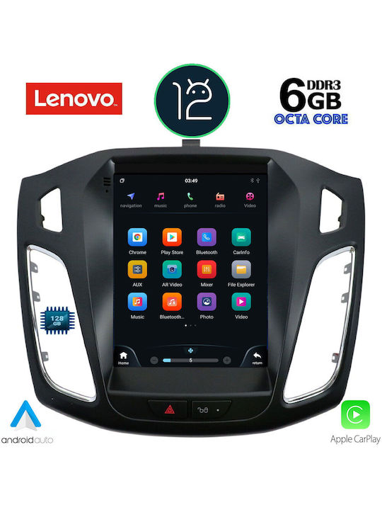 Lenovo Car-Audiosystem für Ford Schwerpunkt 2011-2017 (Bluetooth/USB/AUX/WiFi/GPS) mit Touchscreen 9.7"