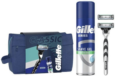 Gillette Classic Skin Care Set with Shaving Foam & Electric Shaver