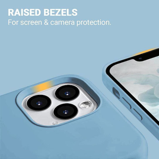 Crong Color Back Cover Silicon Albastru deschis (iPhone 13 Pro Max)