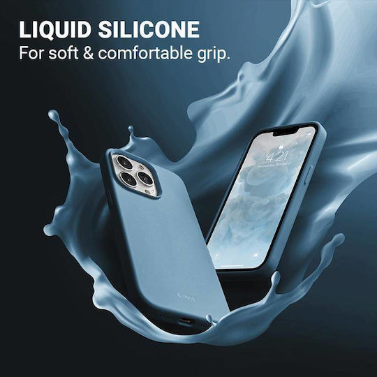 Crong Color Back Cover Silicon Albastru deschis (iPhone 13 Pro Max)