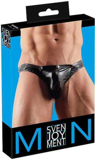 Svenjoyment Underwear Chilot Sexy pentru bărbați Șir de caractere Black 21108491711