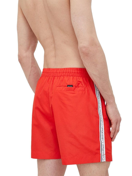 Calvin Klein Men's Swimwear Shorts red