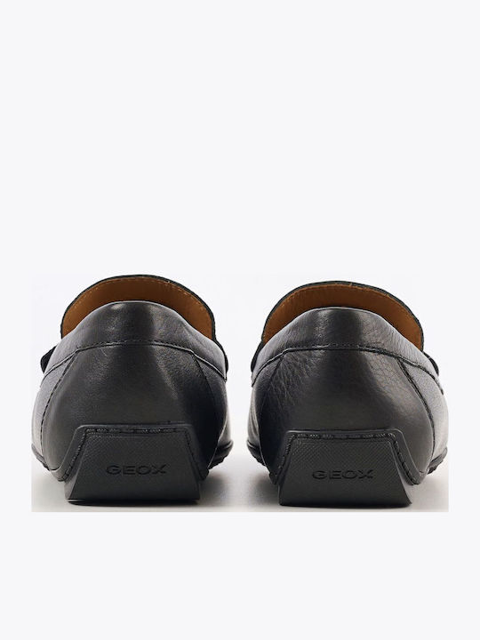 Kosmopolis Men's Leather Moccasins Black