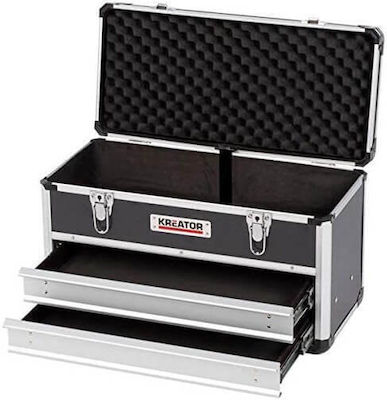 Kreator Tool Case Aluminum 3 Slot W52.3xD30.5xH24cm KRT640602B