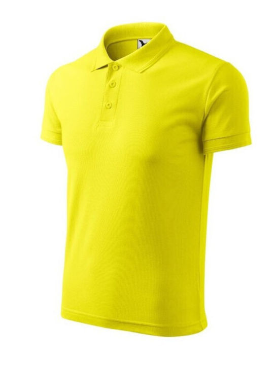 Adler Men's Short Sleeve Promotional T-Shirt Yellow