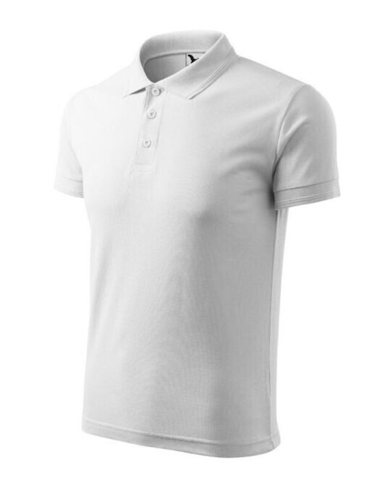 Adler Men's Short Sleeve Promotional T-Shirt White