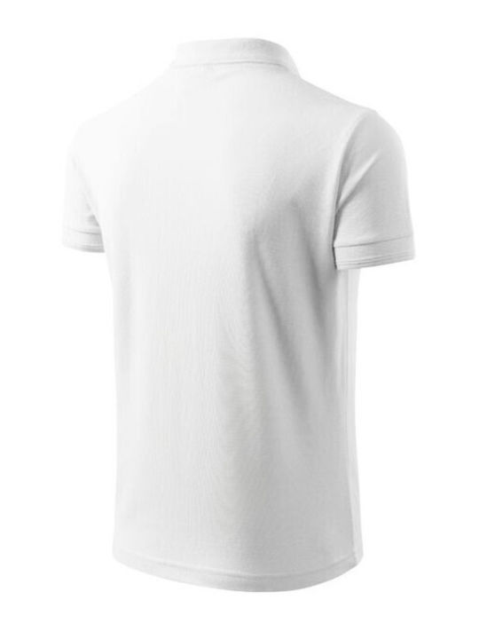 Adler Men's Short Sleeve Promotional T-Shirt White