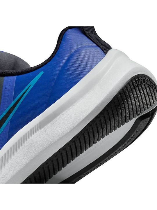 Star Runner Star Runner 3 Kids Sports Shoes Running with Hoop & Loop Closure Iron Grey / Black