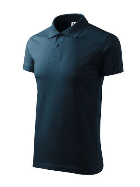 Adler Men's Short Sleeve Promotional T-Shirt Blue