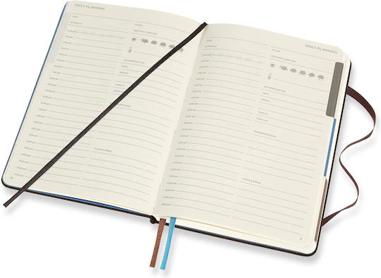 Moleskine Voyageur Traveller's Тетрадка с Ластик Кафяв