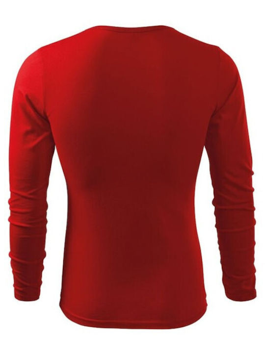 Adler Unisex Long Sleeve Promotional Blouse Red 119-07