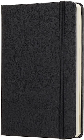 Moleskine Voyageur Traveller's City Notizbuch mit leeren Seiten und Gummiband Schwarz