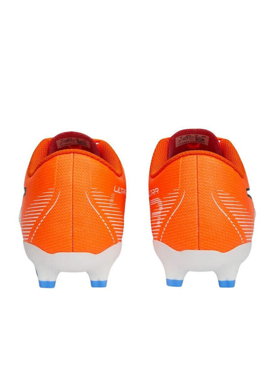Ultra Play Kids Molded Soccer Shoes Orange