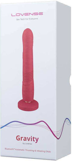 Lovense Gravity Mini Διπλός Δονητής με Απομακρυσμένο Έλεγχο 13cm Κόκκινος