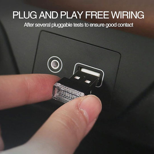 Πλαφονιέρες USB Αυτοκινήτου Kia Mini Subaru Mini 2τμχ