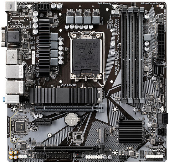 Gigabyte Q670M D3H DDR4 rev. 1.0 Motherboard Micro ATX with Intel 1700 Socket