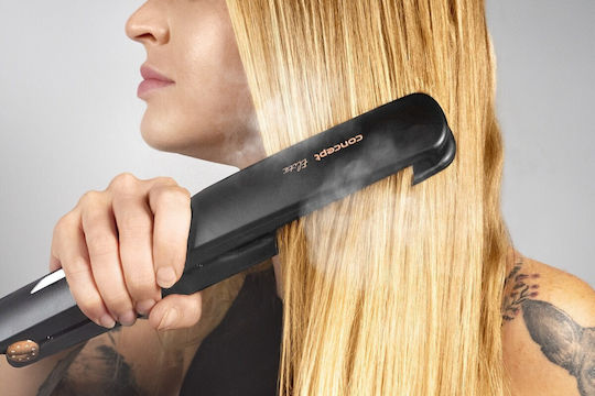 Concept VZ6010 Hair Straightener with Steam and Ceramic Plates 54W