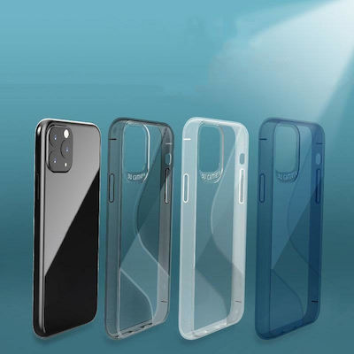 Hurtel S-Cover Silicone Back Cover Blue (Galaxy A71)