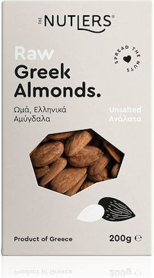 The Nutlers Almonds Raw Unsalted 200gr