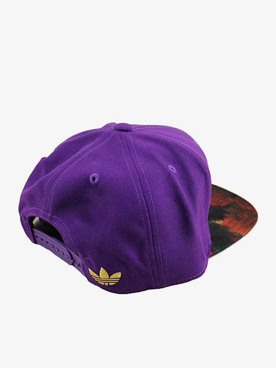 adidas Lakers Ανδρικό Jockey Μωβ M30658 adidas Lakers Ανδρικό Jockey Μωβ M30658