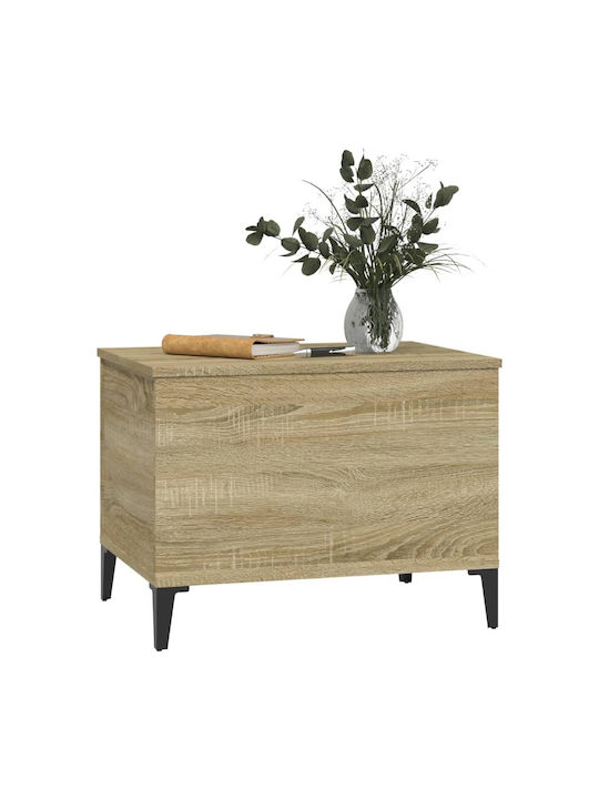 Sonoma M60xB44.5xH45cm Rechteckiges Zentral Kaffeetisch Aus Holz mit Hebemechanismus