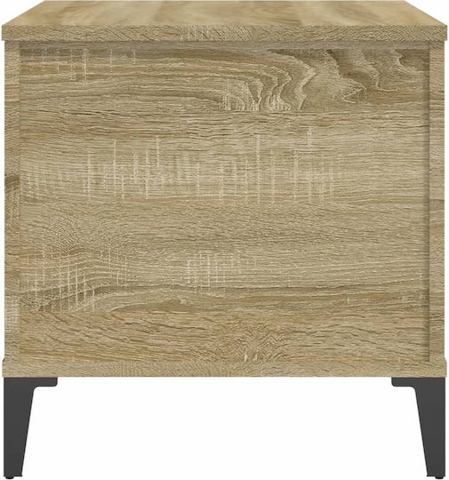 Sonoma M60xB44.5xH45cm Rechteckiges Zentral Kaffeetisch Aus Holz mit Hebemechanismus
