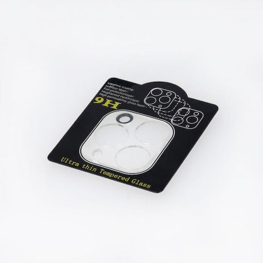 iSelf Προστασία Κάμερας Tempered Glass Μαύρο για το iPhone 14 Pro.