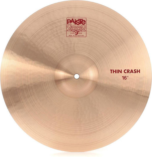Paiste Crash 16" 2002 Classic Thin