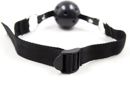 Dream Love Ohmama Fetish Ball Gag Nylon Strap Gag Black