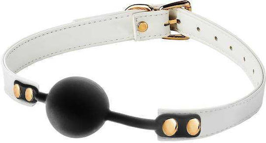 Dream Toys Blaze Elite Leather Bdsm Set BDSM Kit White 5τμχ