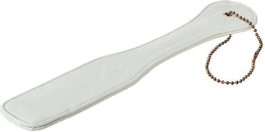 Dream Toys Blaze Elite Vegan Leather Paddle Paddle White