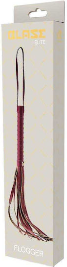 Dream Toys Blaze Elite Vegan Leather Flogger Μαστίγιο Red