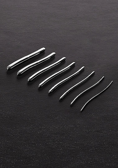 Triune Hegar-Sound-Double End Dilators Διαστολέας σε Ασημί Χρώμα 8τμχ