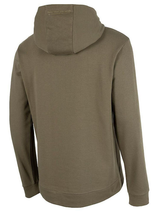 Sweatshirt mit Kapuze Khaki
